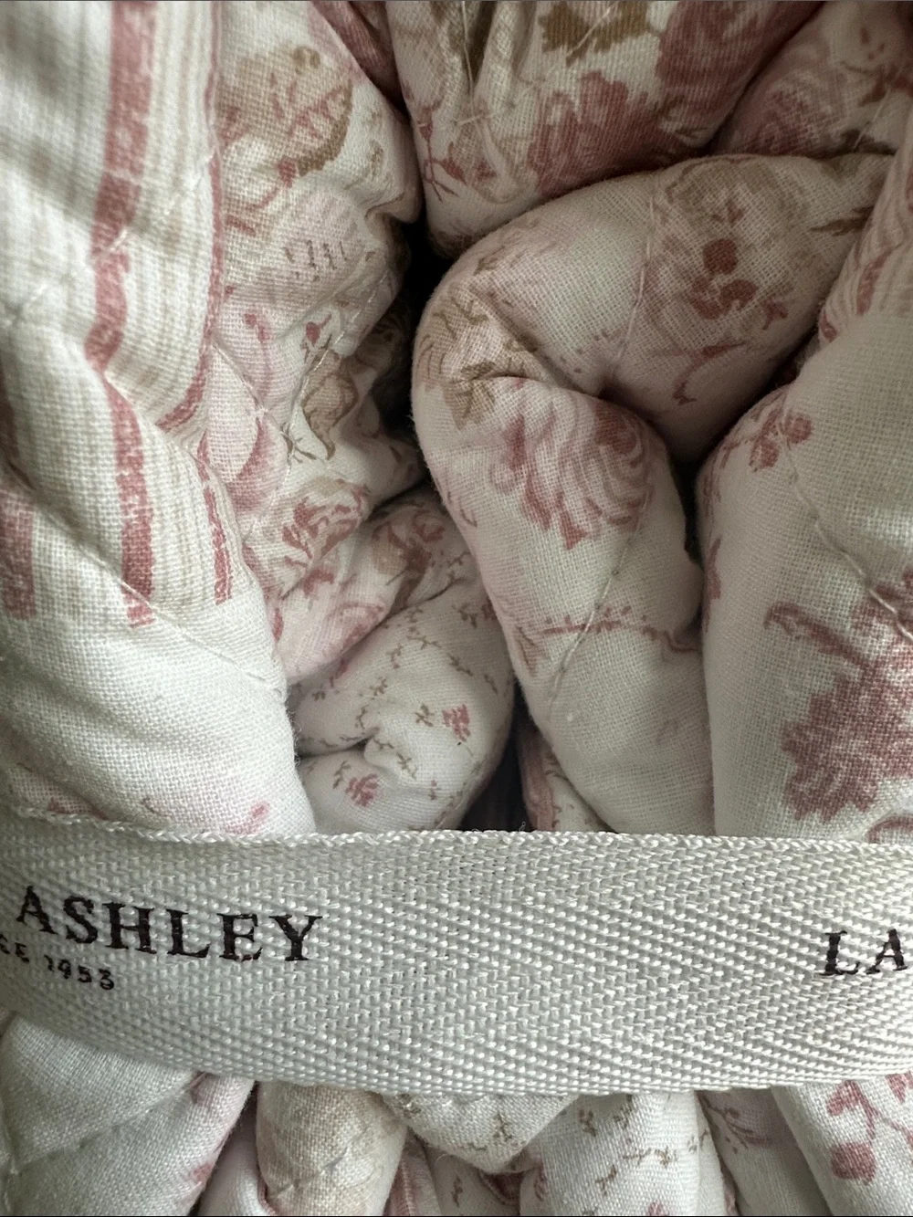Laura Ashley Nadia Standard Pillow Shams (pair) standard size NEW